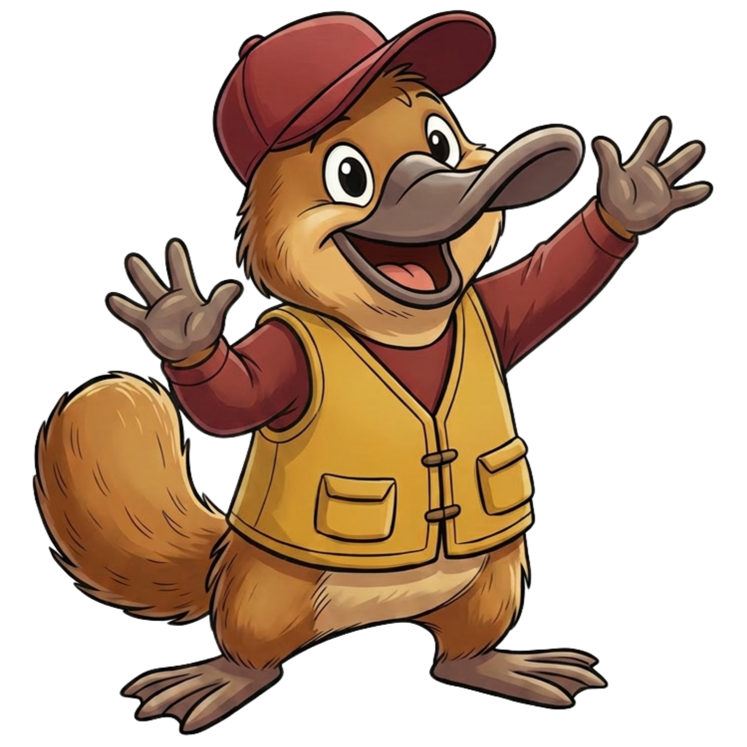 Clay Mascot